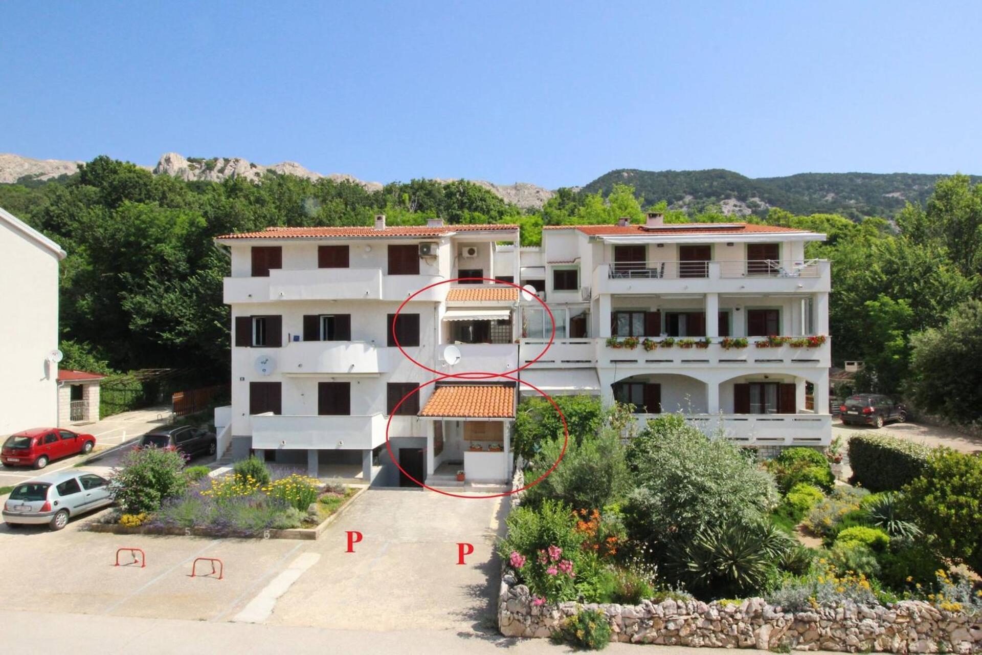 באסקה Apartments Karamarko מראה חיצוני תמונה